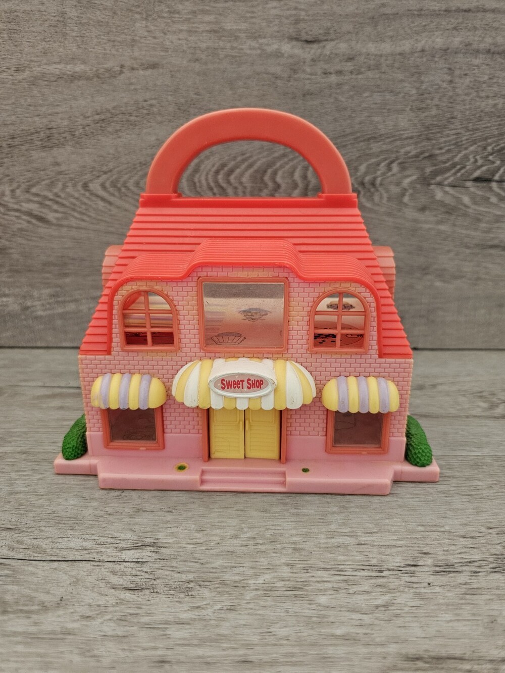 Blue Box Toys Tiny Dreams Carry Along Mini SWEET SHOP House Playset Rare